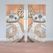 Sablio Záclony Star Wars Ohnivé pozadie: 2ks 150x250cm
