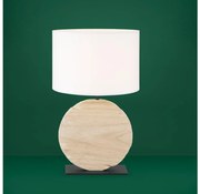 Eglo 39916 - Stolná lampa CONTESSORE 1xE27/40W/230V 63,5 cm hnedá