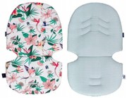 Letná obojstranná podložka do kočíka Zaffiro Farba: kvety