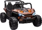 AIYAPLAY Elektrické Detské Auto UTV, Elektrická Detská Buggy, s 2.4Ghz diaľkovým ovládaním, 2 12V motory, 2 rýchlosti, hudba, klaksón, svetlá, pre det