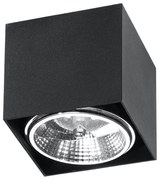 Stropné svietidlo Blake, 1x čierne kovové tienidlo