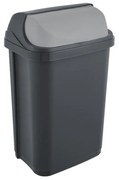 Kôš na odpad UH 25 l RASMUS roll top grafit výsuvné veko KLC