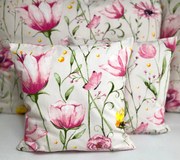 INTERMEDIC SK Obliečka na vankúš Kúzlo Pivoniek 40x40 cm