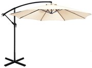 Závesný slnečník 2,7 m -Krémový