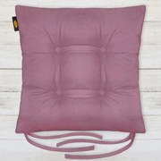 PODSEDÁK NA STOLIČKU ADA 40X40X8 CM SVETLOFIALOVÁ