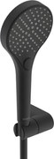 Hansa Viva sprchová hlavica s hadicou čierná mat 4417022033