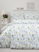 Francúzske krepové obliečky Renforcé - Bianca biela