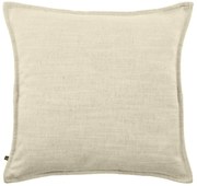 Obliečka na vankúš s prímesou ľanu 45x45 cm Blok – Kave Home