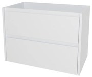 Mereo Opto, kúpeľňová skrinka 81 cm, Multidecor, Biela Arctic, MER-CN991SBIAA