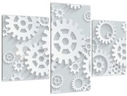 Obraz - Ozubené kolieska (90x60 cm)