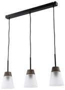 Jupiter 1683 - Luster na lanku DOMINO 3xE27/60W/230V biela