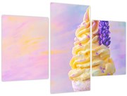 Obraz - Zmrzlina s levanduľou (90x60 cm)