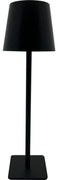 Baterie Centrum LED stmievateľná dotyková stolná lampa LED/5W/5V USB 1200 mAh čierna BC0644