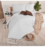 Obliečky bavlnené Sand EMI, Štandardný set jednolôžko obsahuje 1x 140x200 + 1x 70x90