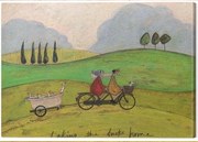 Obraz na plátne Sam Toft - Taking the Ducks Home