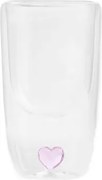 Pohár CORAZON so srdiečkom 724602 350 ml