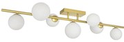 Brilagi - LED Prisadený luster MILLA 7xG9/3W/230V zlatá/biela