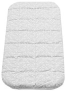 NEW BABY Detský matrac do kočíka New Baby KLASIK 75x35x3 molitan-pohánka biely
