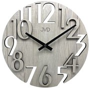 Nástenné hodiny JVD HT113.2, 40cm sivá