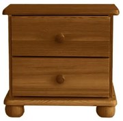 ComfortMatrace Nočný stolík z masívu LEON Barva: dub