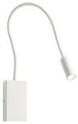 Redo 01-2754 - LED Flexibilná lampička WALLIE LED/3W/230V USB CRI 90 biela UN1335