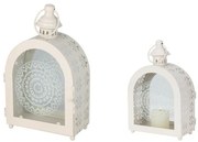 Súprava kovových lampášov Prezza, 2 ks