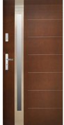 Dvere vchodové WZ 69 90P orech