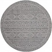 Koberec ARRUBA 4917 sivý kruh