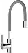 Mexen FLEX, vysoká drezová batéria s flexibilným ramenom, šedá-chrómová, 670900-06