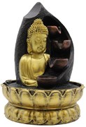 Stolová Fontánka - Zlatý Budha & Tečúce Misky - 30 cm