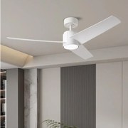 ZEVENTI - LED stropný ventilátor ORVIETO LED/18W/230V Wi-Fi Tuya biela + DO