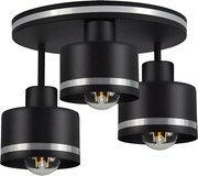 Prisadený luster BODO SILVER 3xE27/60W/230V