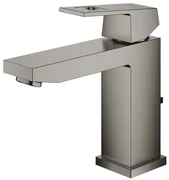 Umývadlová batéria GROHE EUROCUBE s výpusťou kartáčovaný Hard Graphite 23445AL0