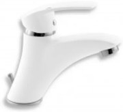 Novaservis Metalia 57 umyvadlová batéria bez výpuste biela/chróm 57002/1.1 570021.1