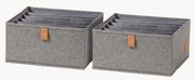 Úložné škatule Premium, 2 ks