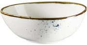 Mäser Oválna miska Pintar White modré bodky 15,5 x 13,5 cm, M