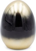 Veľkonočná dekorácia FIG 199 N čierna / zlatá (2 ks)