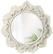 Tutumi Tutumi, nástenné zrkadlo Boho 50cm 322047, HOM-03003