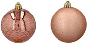 Vianočné gule 8cm 6ks Copper