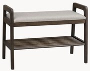 Čalúnená lavica z dubového dreva Inverness