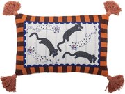 Bloomingville Dekoratívny vankúš z recyklovanej bavlny Missy 35 × 60 cm