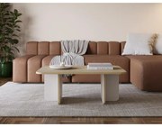 Konferenčný stolík Houseland Hillary 100 cm dub zafírový/pieskovec