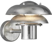 Nordlux - Vonkajšie nástenné svietidlo KURNOS 1xE14/12W/230V IP54 matný chróm