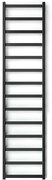 Kúpeľňový radiátor Dex 180/40 čierna