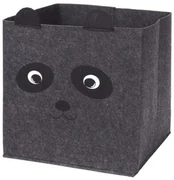 Úložný box Bear, 32x32x32 cm, tmavosivá
