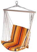 Hojdacia sieť na sedenie oranžová