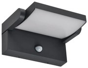Brilagi-LED Vonkajšie nástenné svietidlo so senzorom ANKLE LED/18W/230V 4000K IP65 BG1401
