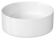 Cersanit K114-020 CREA umývadlo na dosku, pr. 38 cm, keramika, lesklá biela