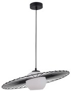 Luster na lanku SOL 1xE27/60W/230V čierna