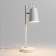 LED stolová lampa 1xE14/4,9W/230V biela